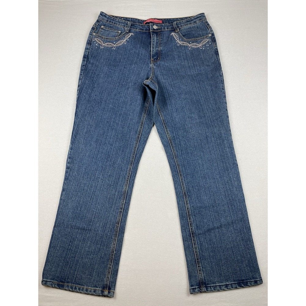 Cosmopolitan Jeanswear 18 Women's High Rise Boot Leg Jeans‎  36 x 29